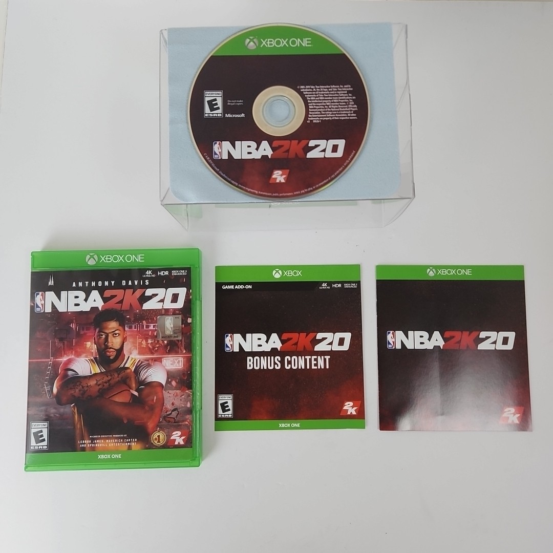 NBA 2K20 Xbox One Microsoft Video Game By Take 2 Interactive Pre Owned Used