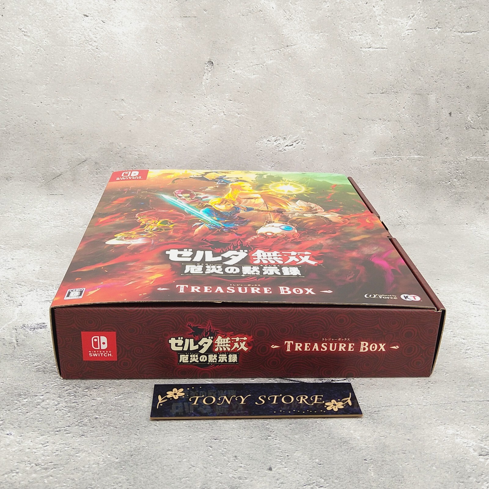 Nintendo Switch Hyrule Warriors Age Of Calamity Treasure Box Limited Japan Game