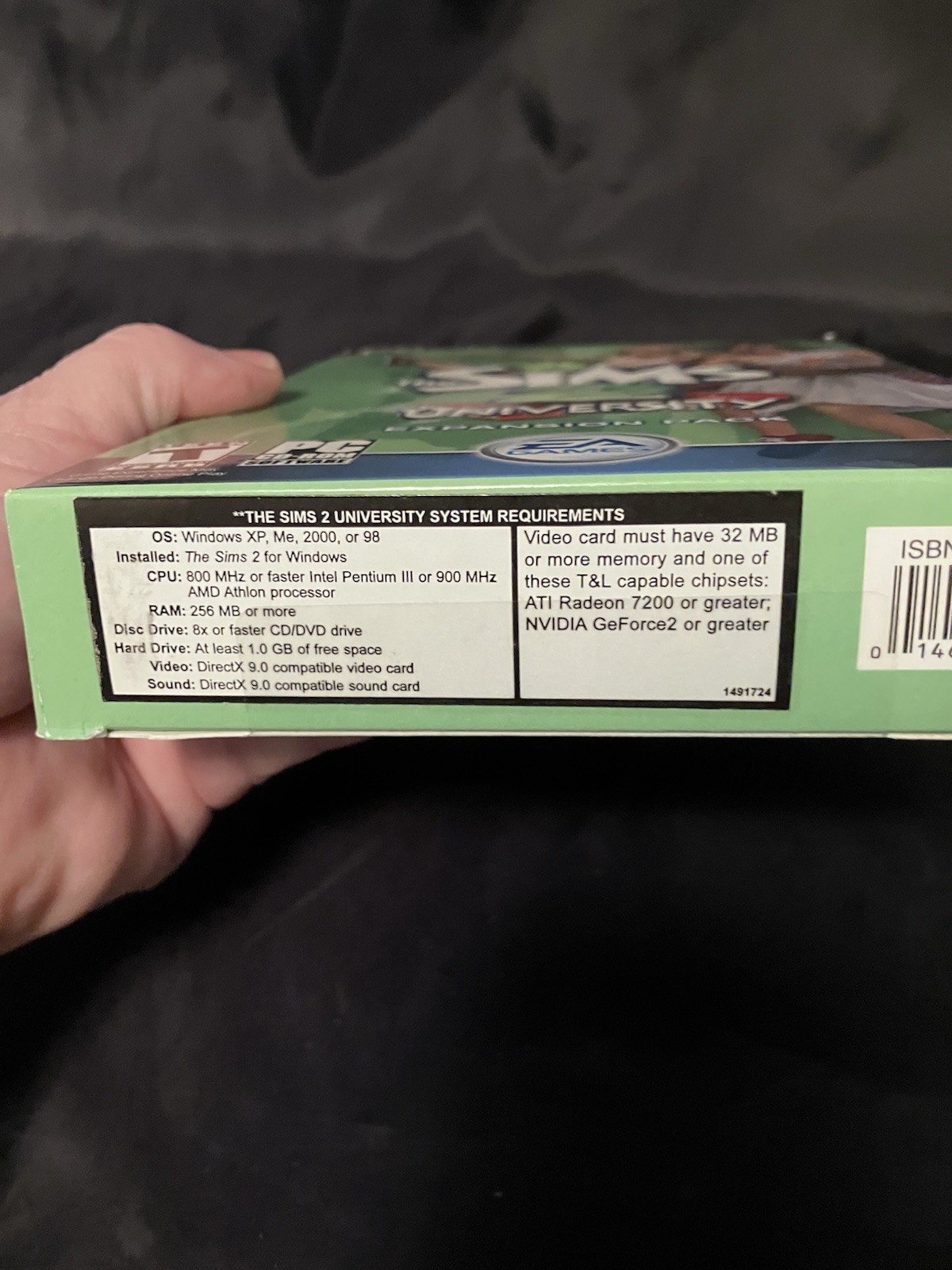 The Sims 2 University Expansion Pack for PC 2006 CD, 2-Disc Set