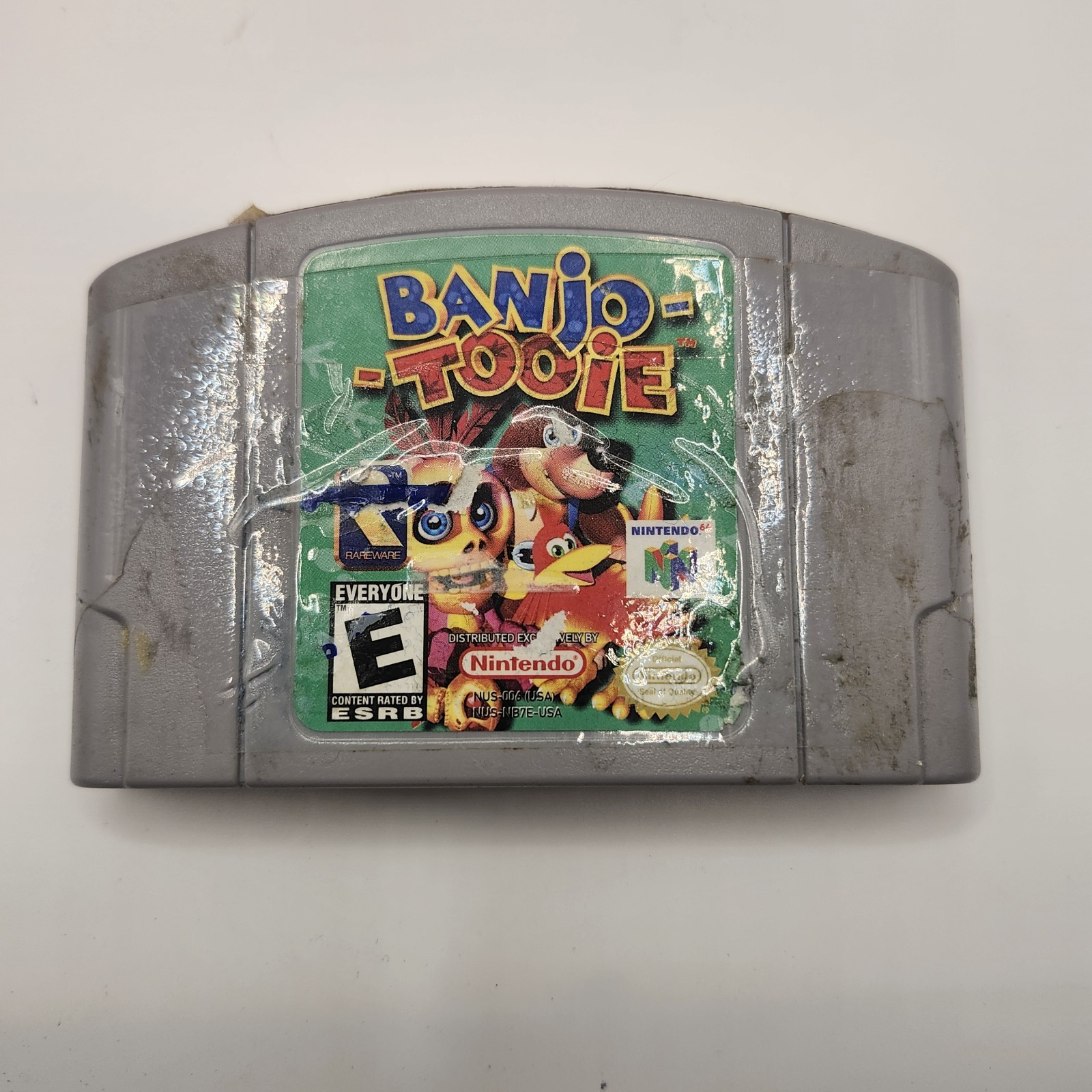 Banjo-Tooie N64 NUS-006 (Nintendo 64, 2000) Box and Game Cartridge
