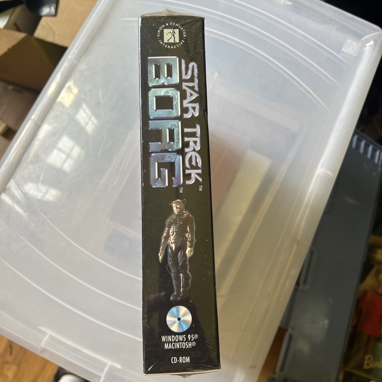 VINTAGE Star Trek Borg 1996 PC Game – Interactive Movie w/ Big Box NEW Sealed!