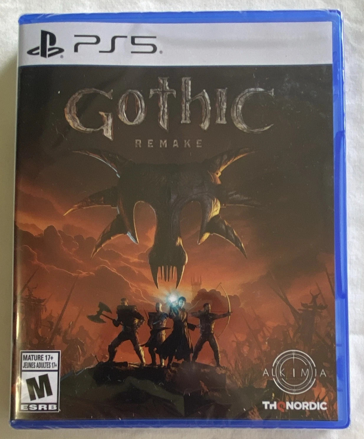 Gothic 1 Remake Sony PlayStation 5 – Brand new – Small tears on shrinkwrap