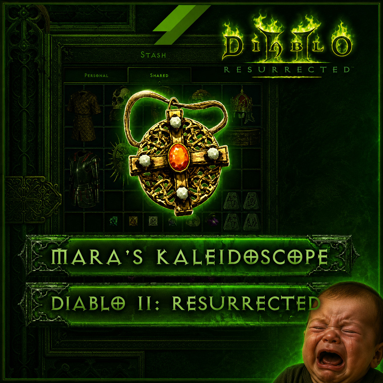 Mara’s Kaleidoscope Mara – Diablo 2 Res / RoTW PC SEASON 14 LADDER 7 NON LADDER