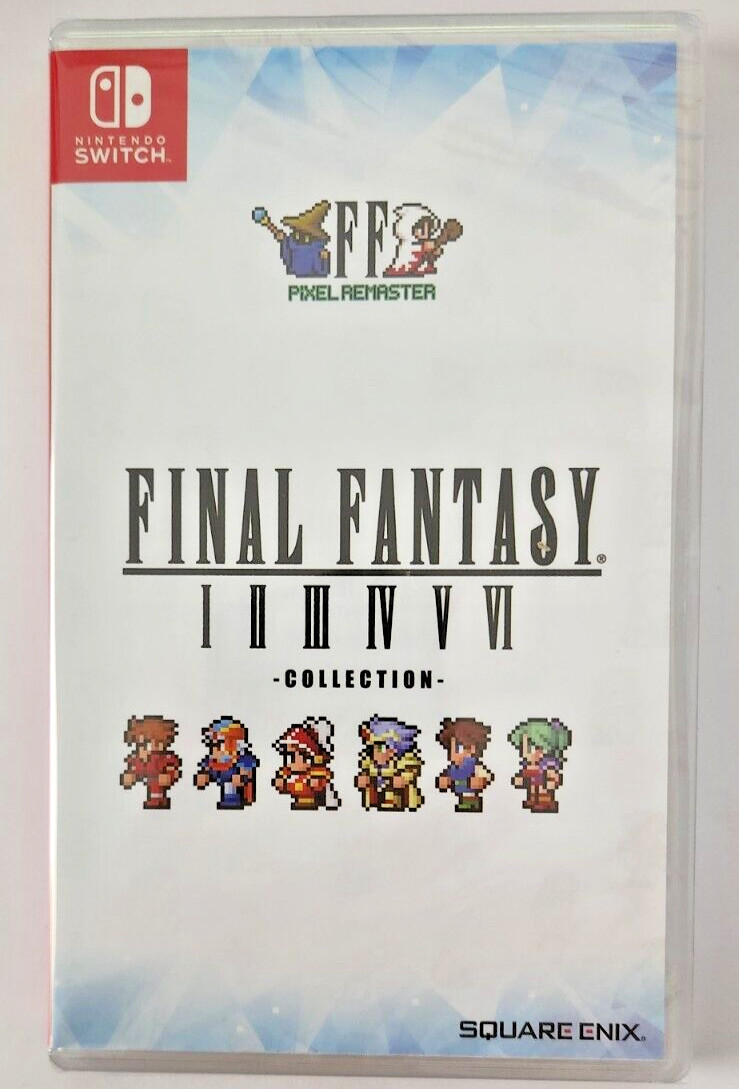Final Fantasy I-VI Pixel Remaster Collection Switch Brand New Game (2021)