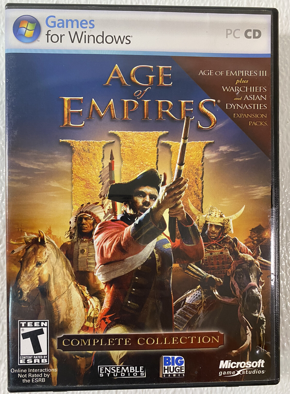 Age of Empires III: Complete Collection (PC, 2009)Microsoft Game Studio