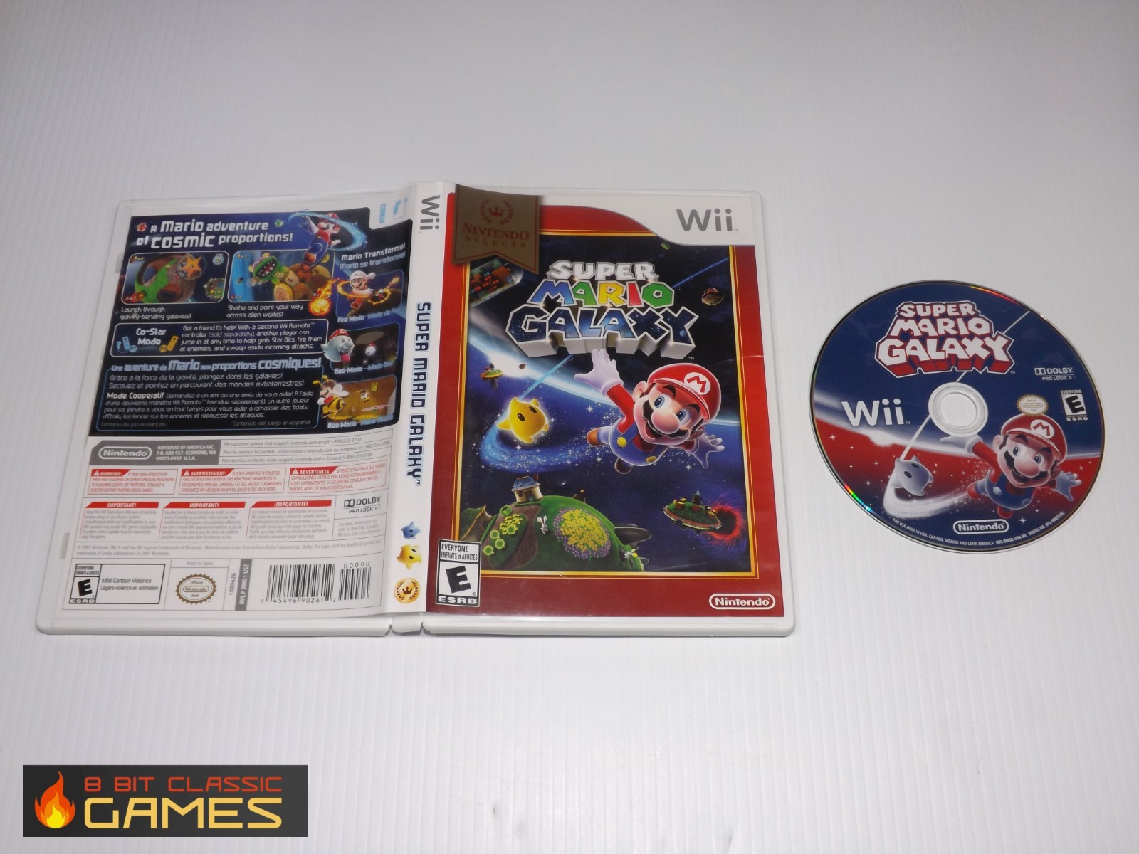 Super Mario Galaxy – NO MANUAL – Nintendo Wii U – FAST SHIPPING! 71a