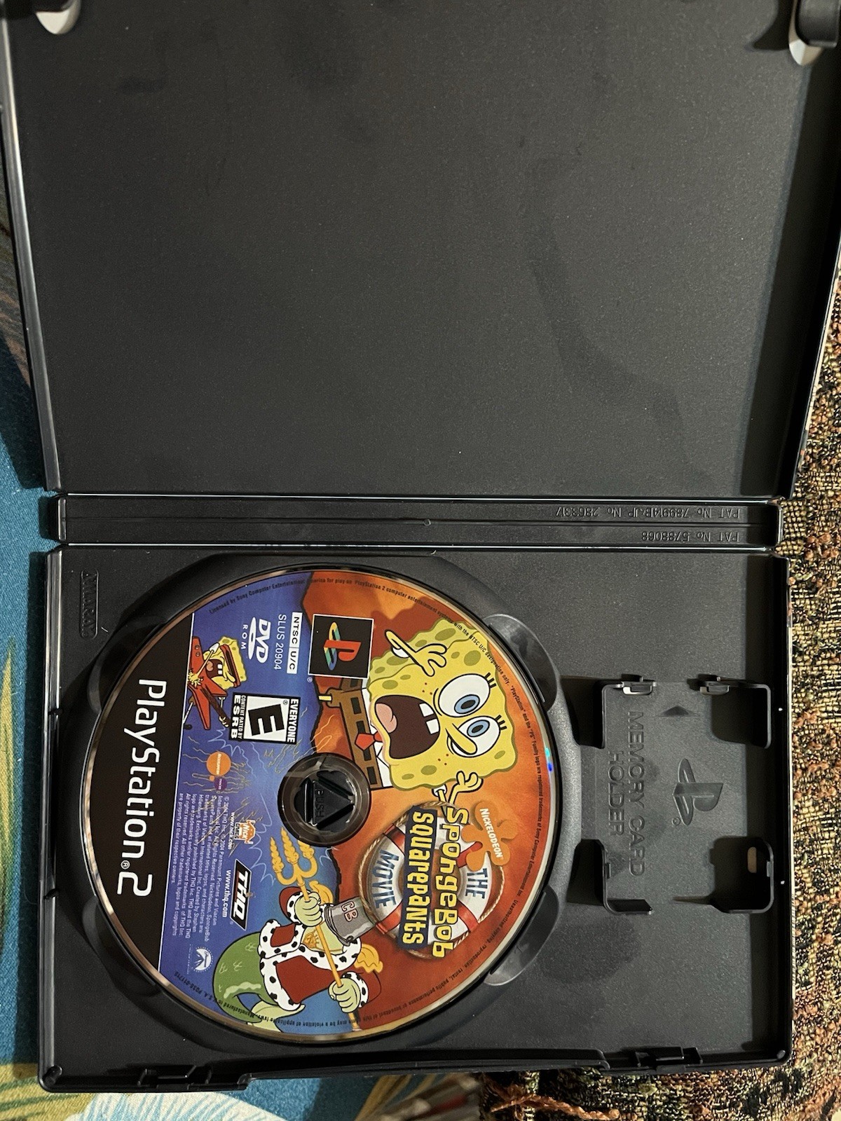 THQ SpongeBob SquarePants Movie PS2 E NTSC-U/C 2004 Platformer 1 Player