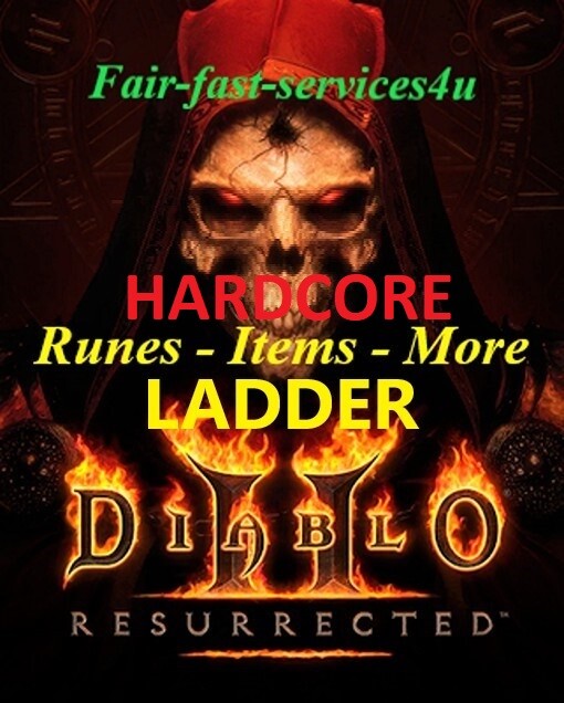 🔥 DIABLO 2 RESURRECTED D2R LADDER S7 – HC OHM-BER-JAH-ZOD HARDCORE ALLE RUNEN