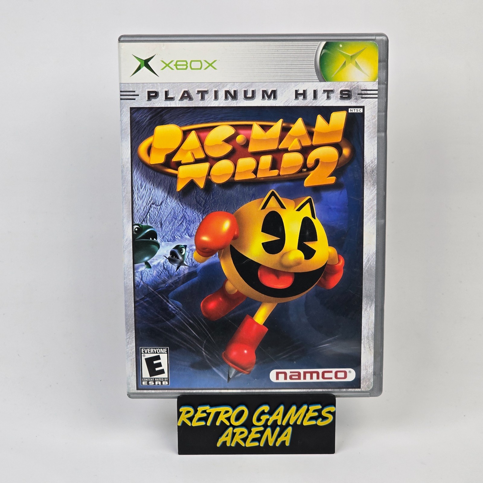 Pac-Man World 2 (Original Xbox) Platinum Hits CIB COMPLETE & TESTED