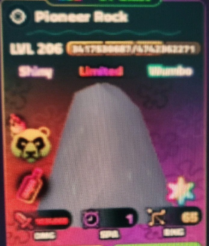 PIONEER ROCK 🌟SUPERSTAR🌟✨SHINY WUMBO✨ – SpongeBob Tower Defense SBTD Roblox