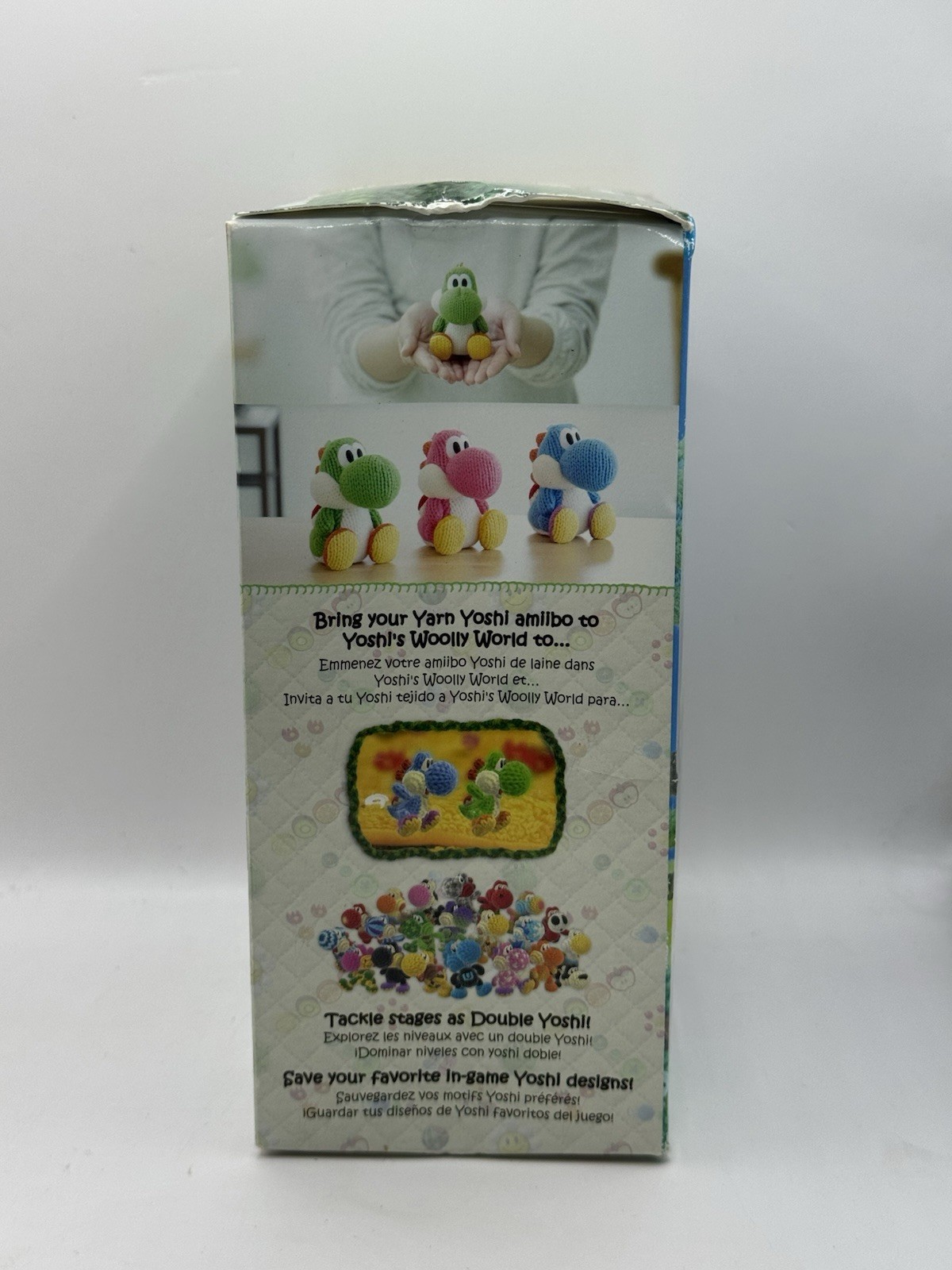 Yoshi’s Woolly World + Light Blue Yarn Yoshi (Nintendo Wii U, 2016) Sealed