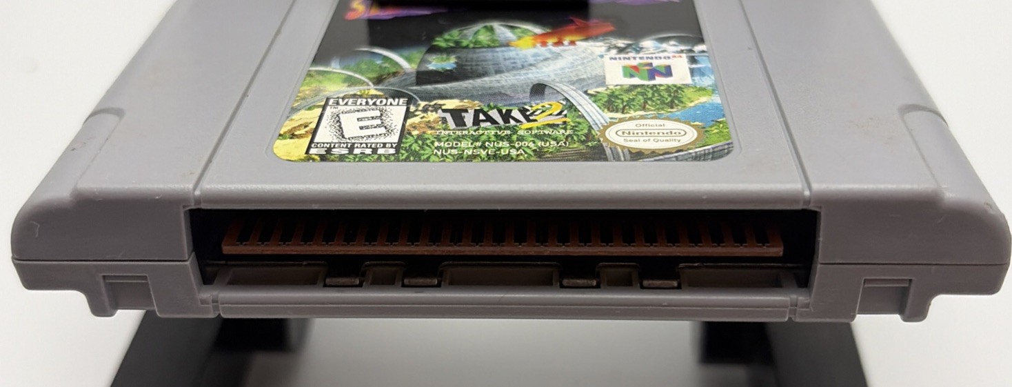Space Station Silicon Valley Nintendo 64 Cartridge Tested Works