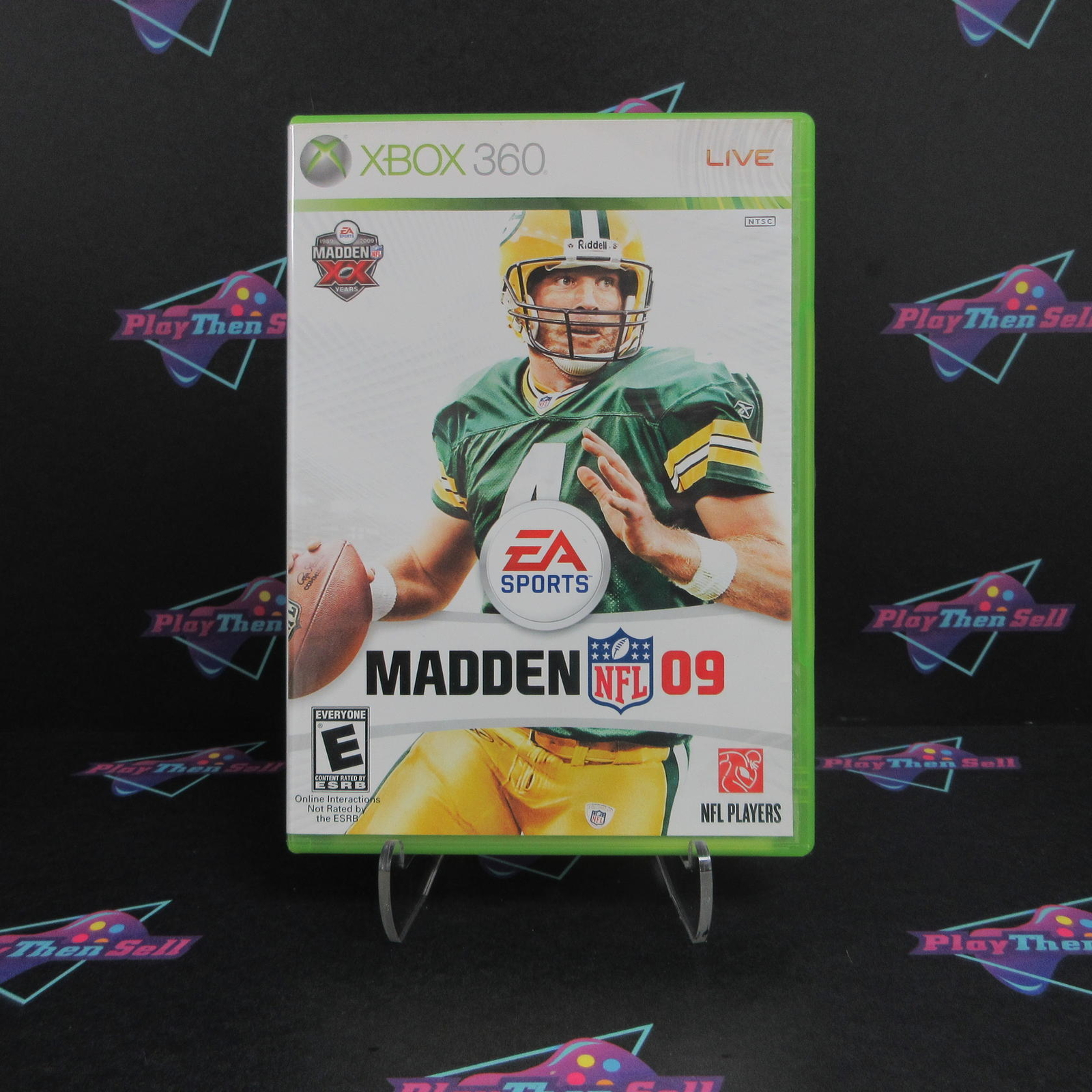 Madden NFL 09 Xbox 360 Complete – 1 Year Warranty EX Cond
