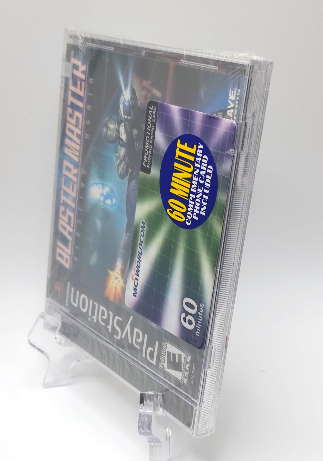 Blaster Master Blasting Again • PlayStation • Brand New • MCI Phone Card Version