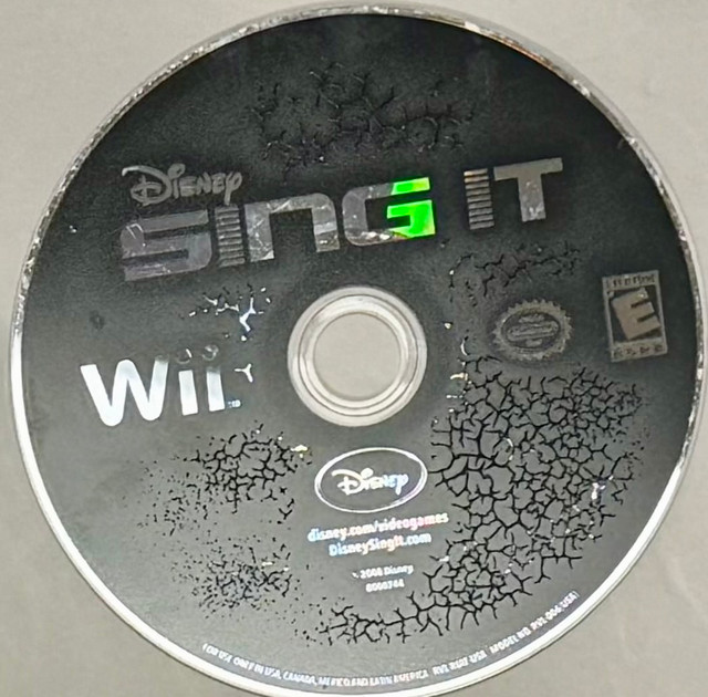Disney Sing It Nintendo Wii – Disc Only