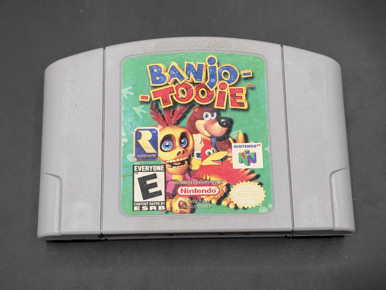 Banjo-Tooie ( Nintendo 64 N64 ) VG Sticker – Authentic – W/ Case & Cover Art