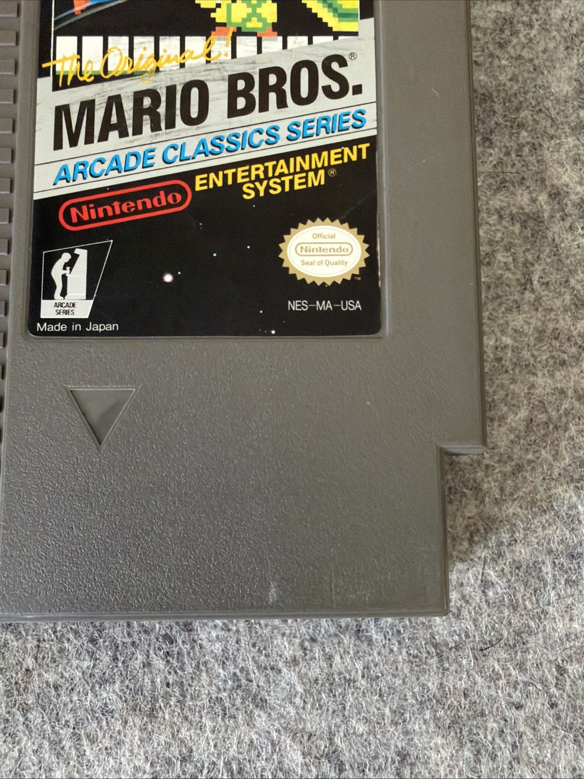 Mario Bros. Arcade Classic Series (Nintendo NES, 1985) – Cartridge Only – T&W