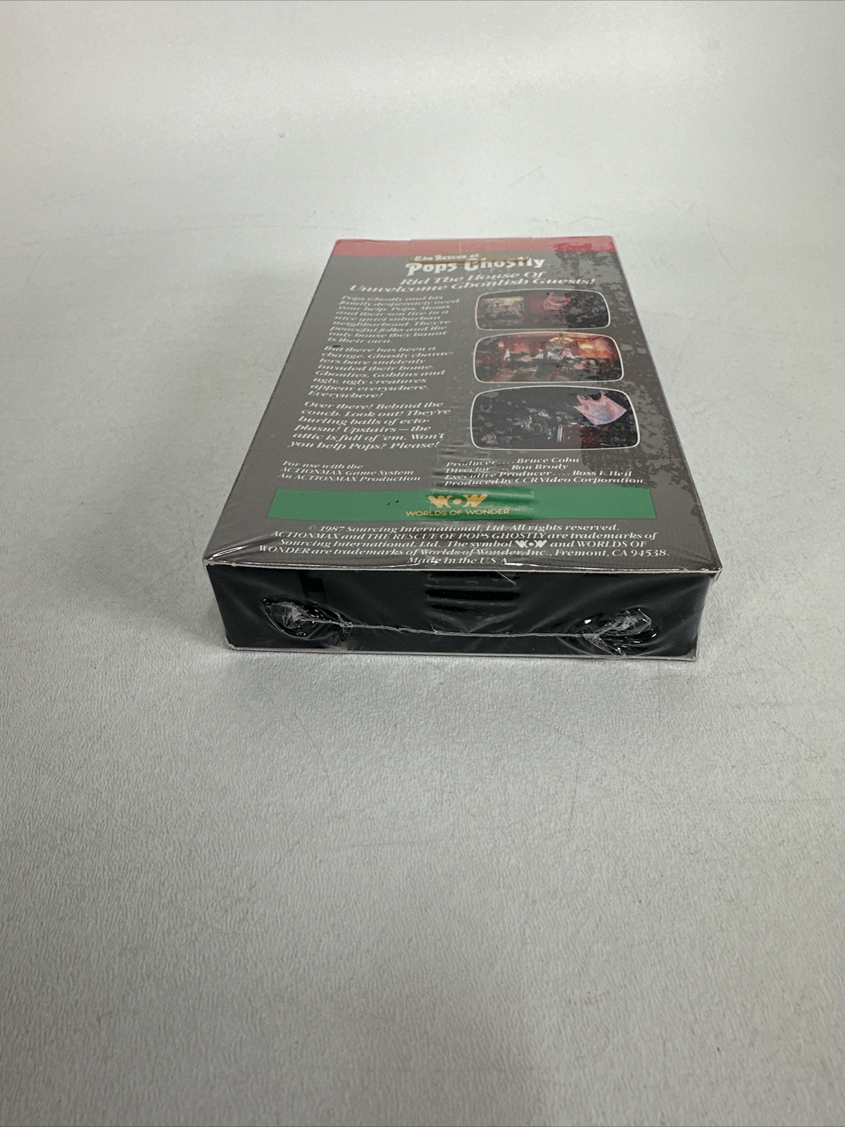 Action Max The Rescue of Pops Ghostly VHS Live Action Video Game- New Sealed