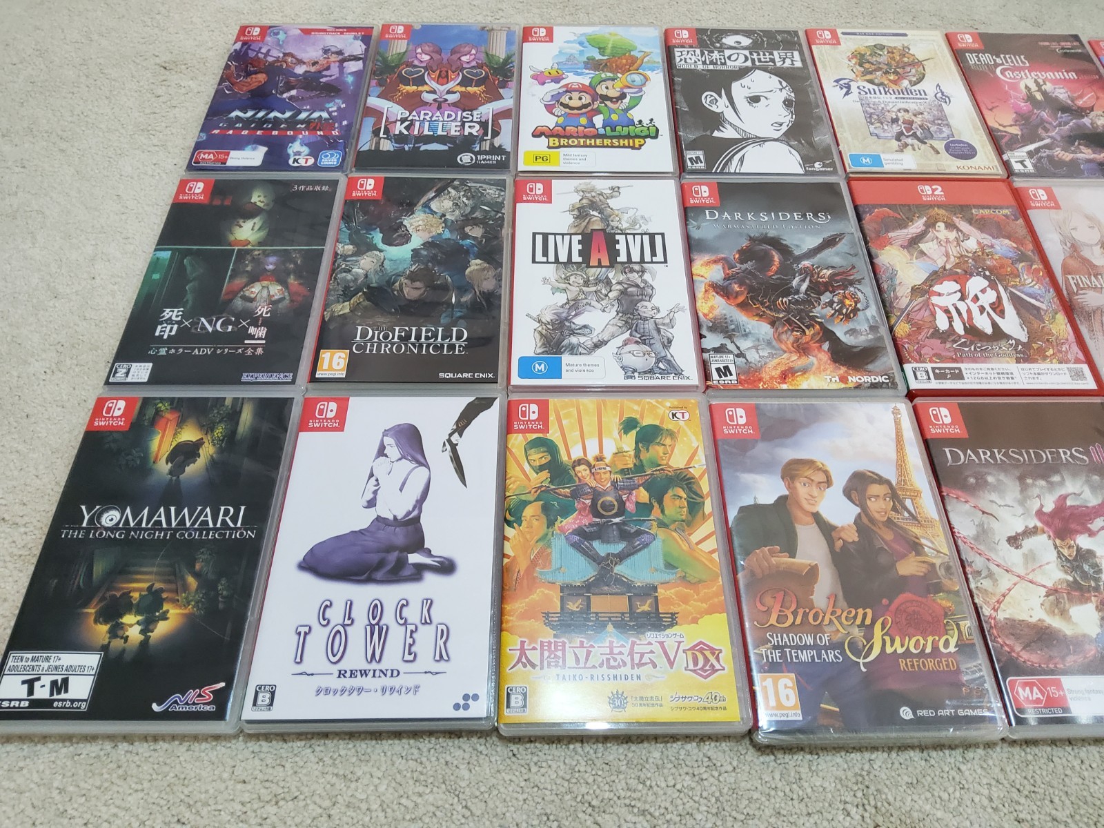 Nintendo Switch Games Bulk (Read Description)