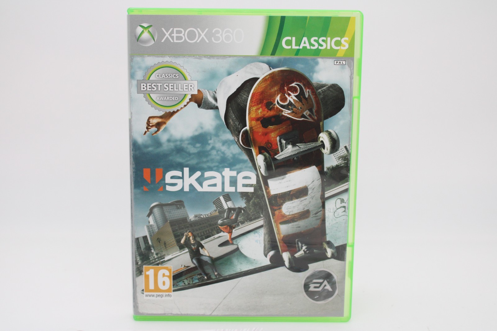 Refurbished Xbox 360 Skate 3 Complete CIB PEGI 16 PAL Import Excellent Mint