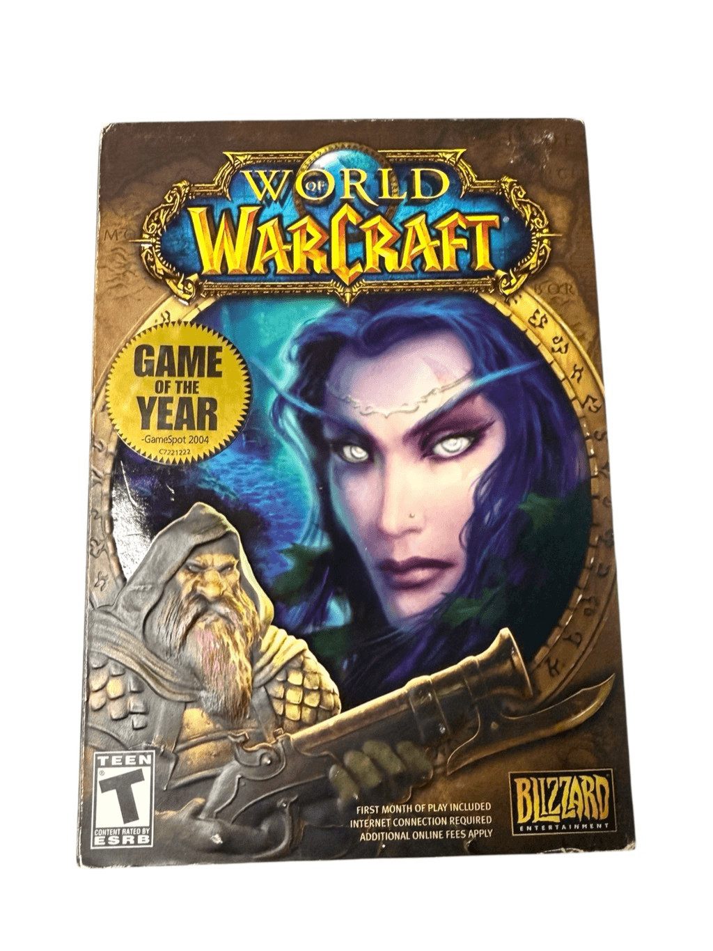 World of Warcraft PC Game Blizzard Entertainment CIB 2004