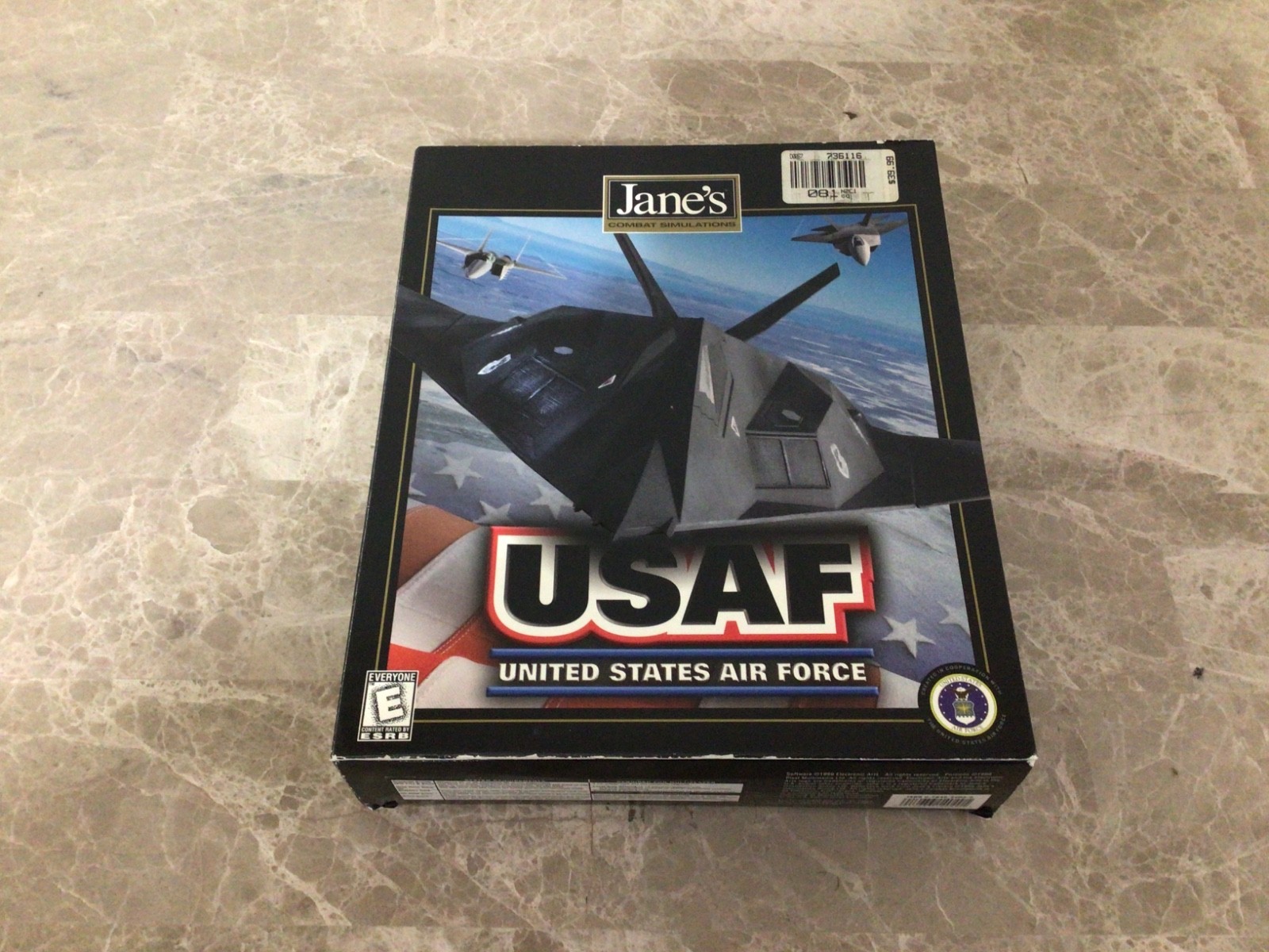 USAF United States Air Force PC 1999 Big Box Combat Simulator Windows 98 & 95