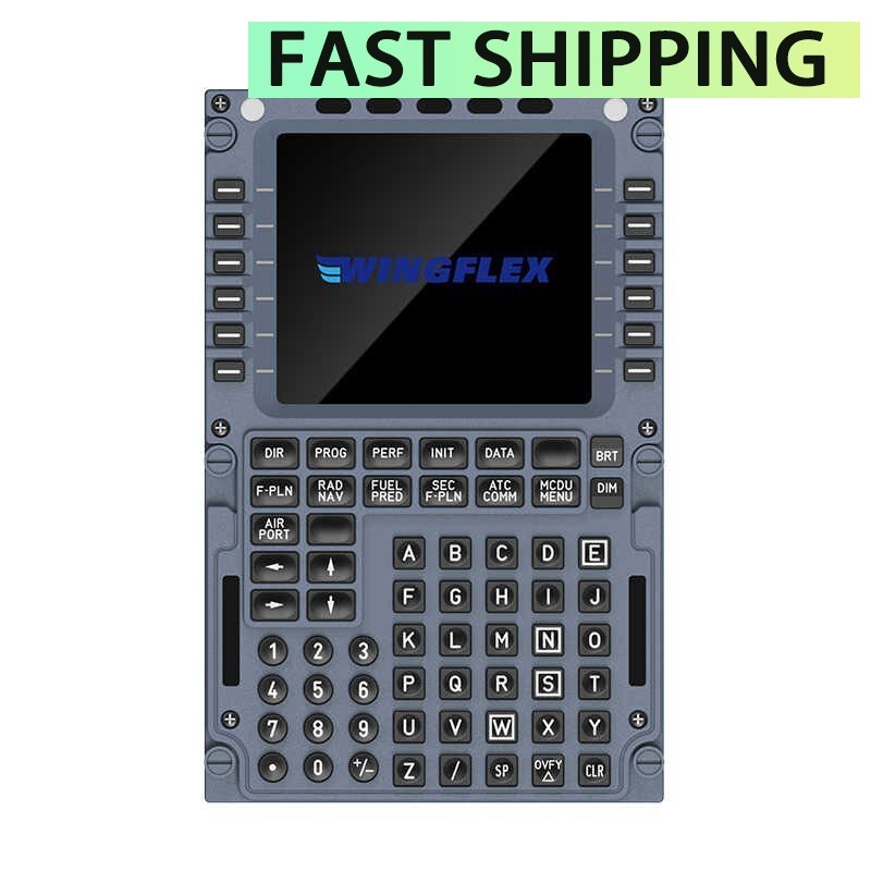 WINGFLEX A320 MCDU Flight Simulator for MSFS Fenix A319 XPLANE P3D