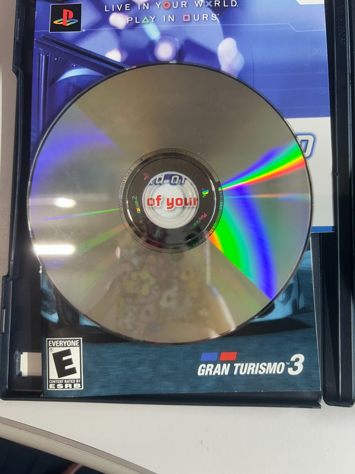 Gran Turismo 3 A-Spec PS2 Complete CIB Black Label Sony Tested Working