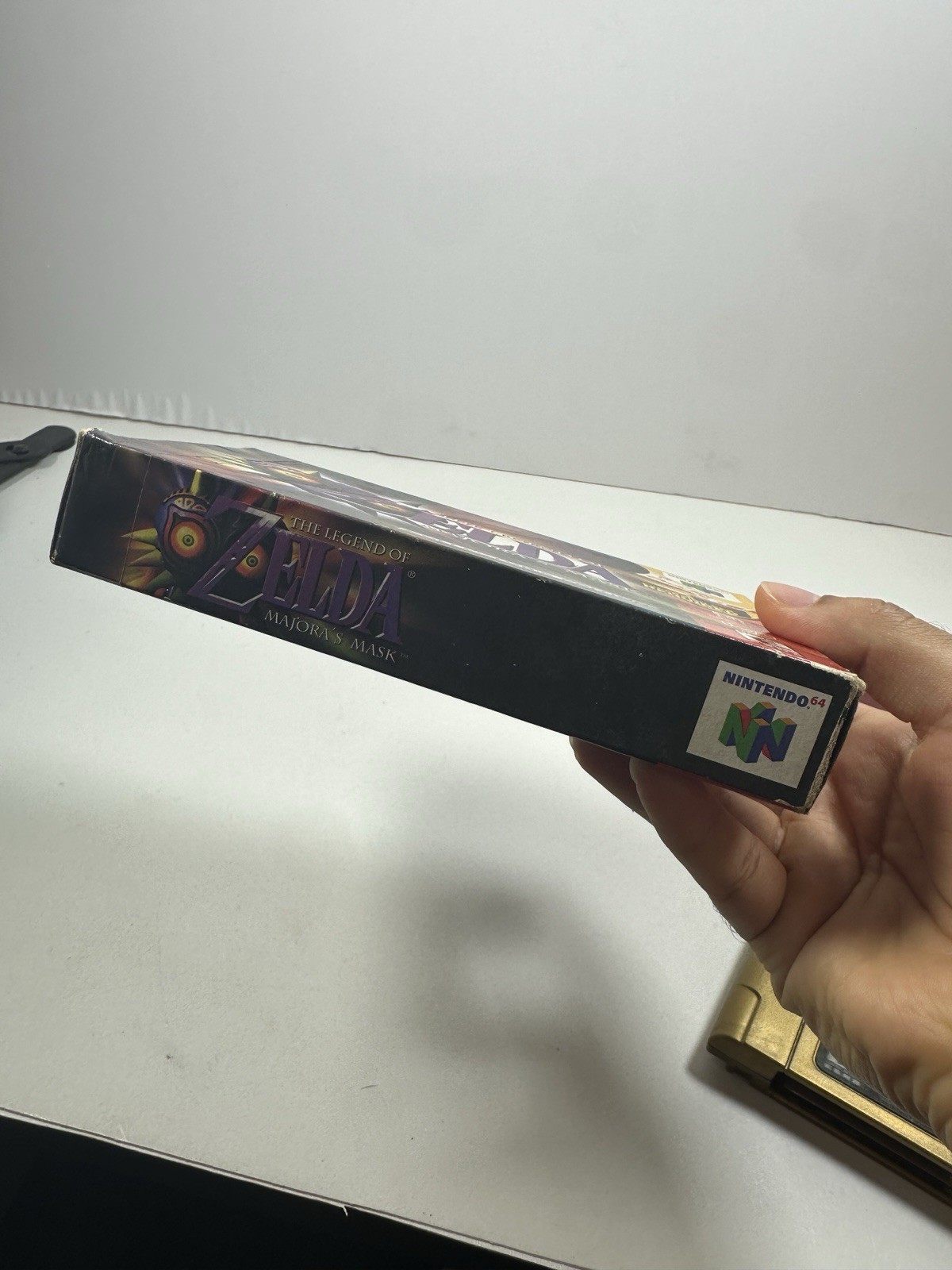 Zelda Majora’s Mask Collector’s Edition N64 Gold Cart CIB Tested
