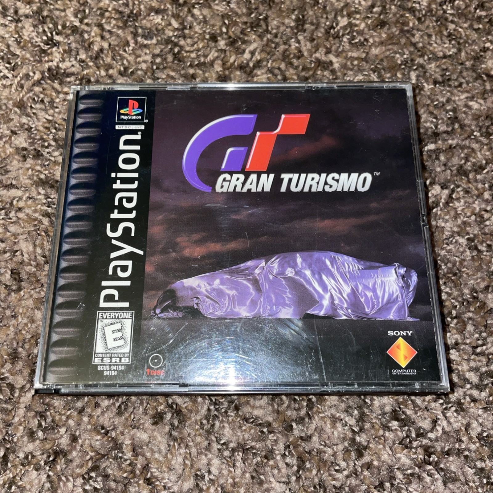 Gran Turismo (Sony PlayStation 1, 1998) PS1 Black Label Complete