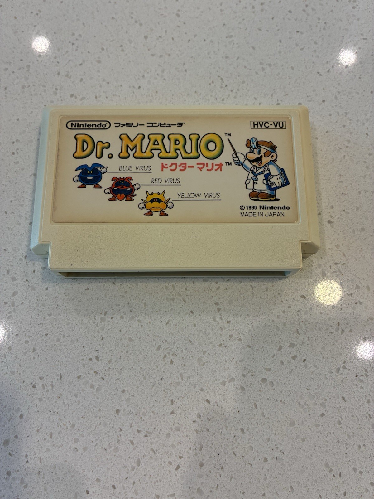 Dr Mario Famicom NES Japan import US Seller