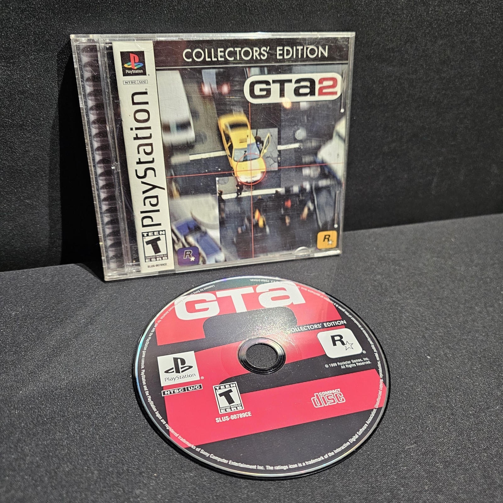 Grand Theft Auto 2 Collector’s Edition (Sony PlayStation PS1, 1999) CIB COMPLETE