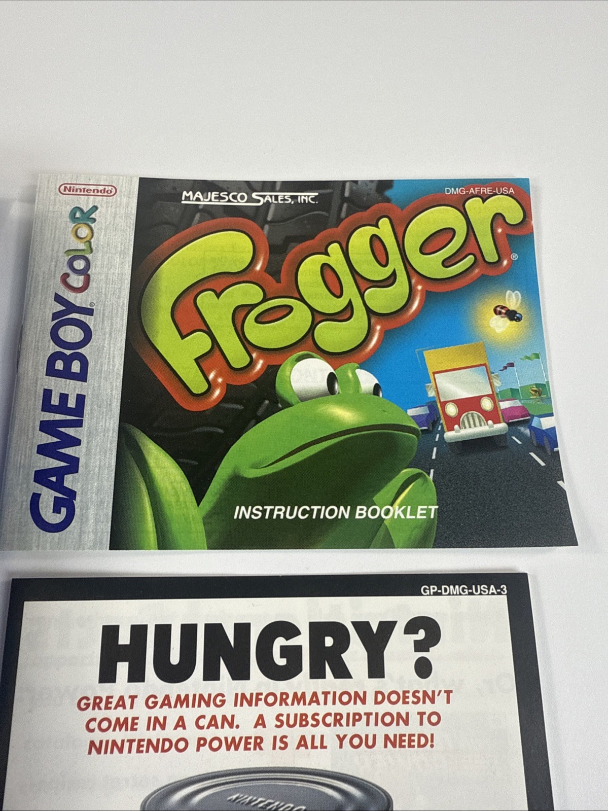 Frogger Nintendo Game Boy Color CIB Complete w/ Manual & Inserts MINT COND