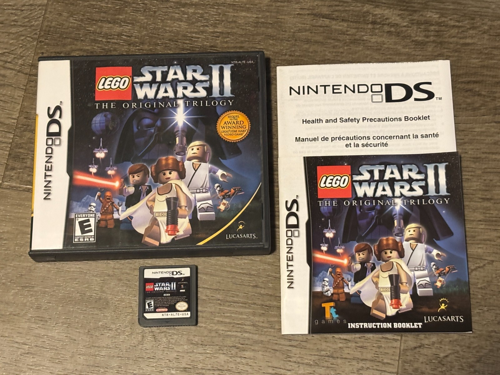 LEGO Star Wars II The Original Trilogy Nintendo DS Complete CIB Authentic