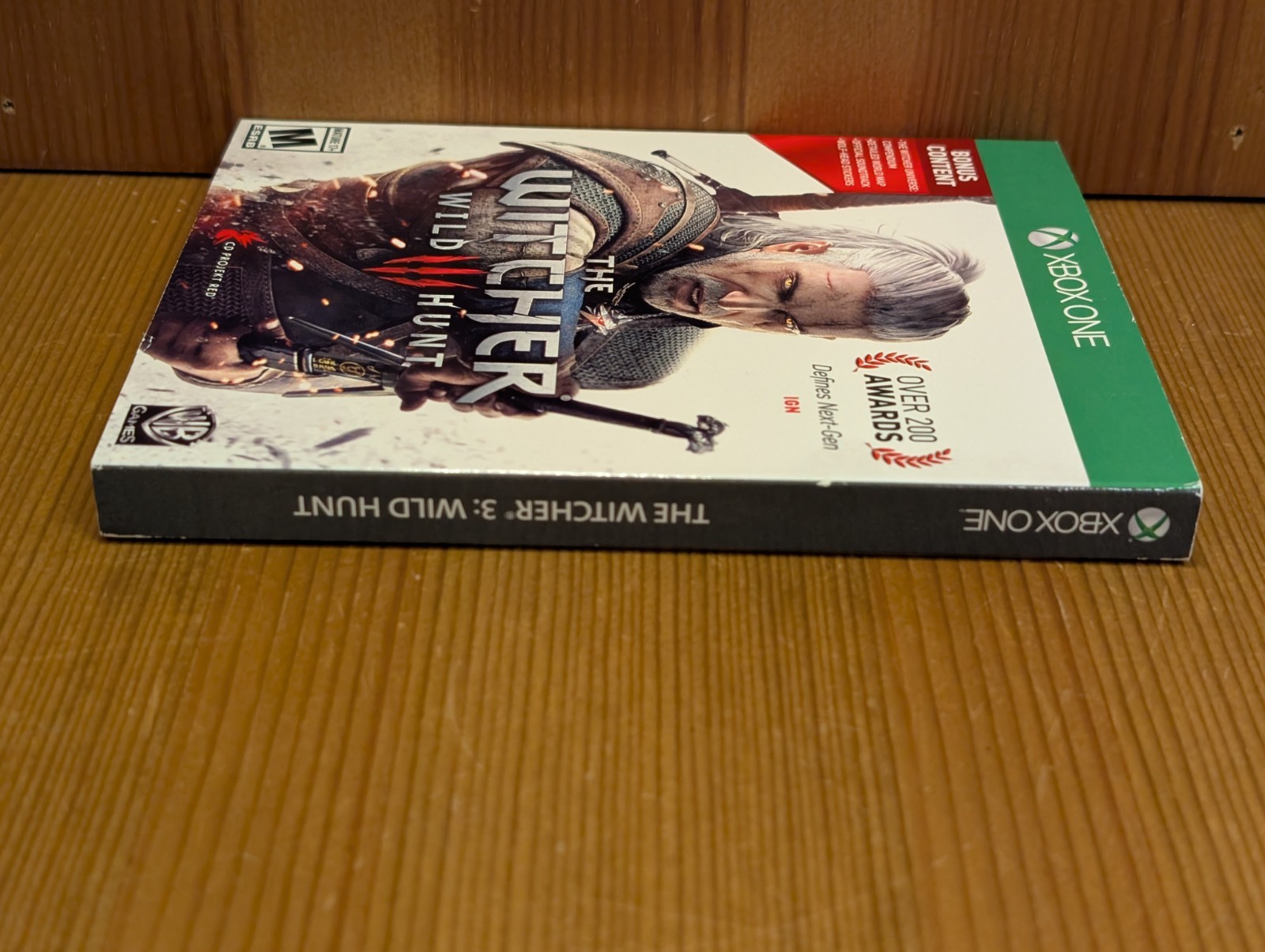 The Witcher 3 Wild Hunt Microsoft Xbox One w/Bonus Content Soundtrack & Map LNUC