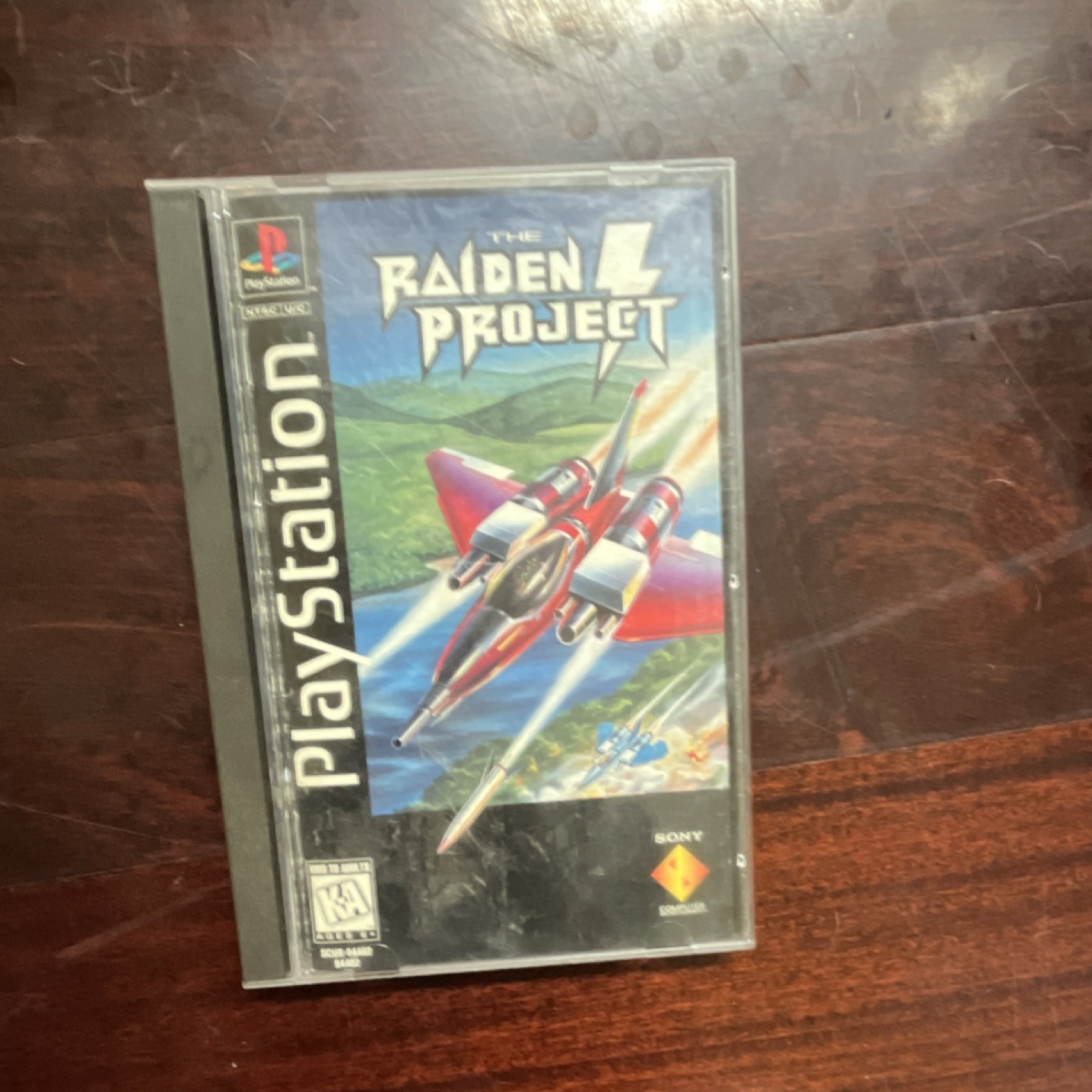 Sony The Raiden Project PlayStation 1 Manual Included Shoot ‚em up NTSC-U/C 1995