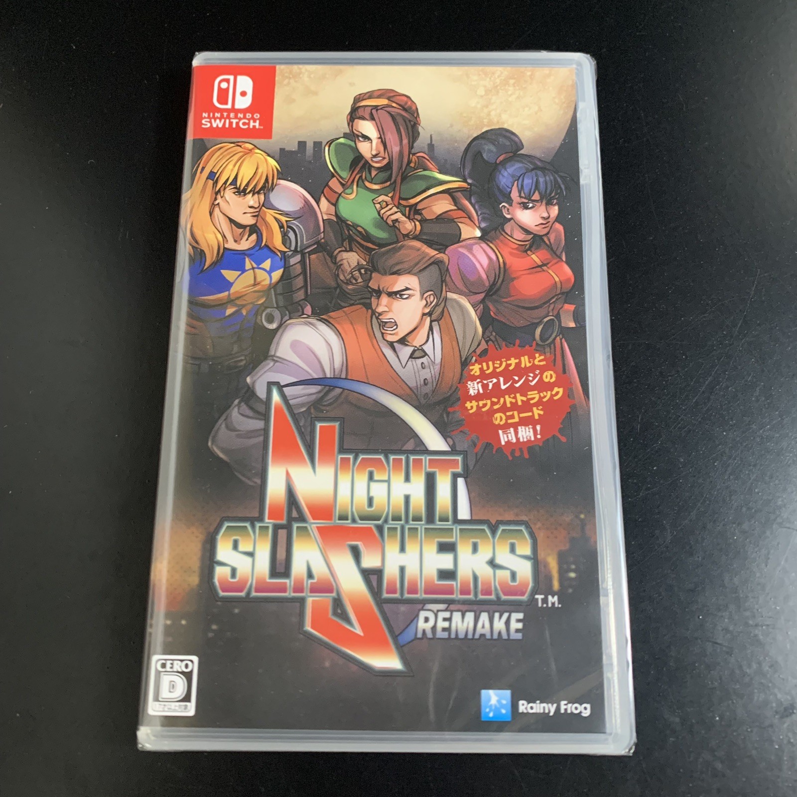 Unopened SW Night Slashers Remake Nintendo Switch Rainy Frog Sealed Beat ‚Em Up