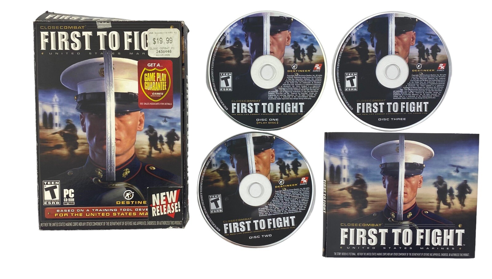 First To Fight – United States Marines PC CDROM 2005