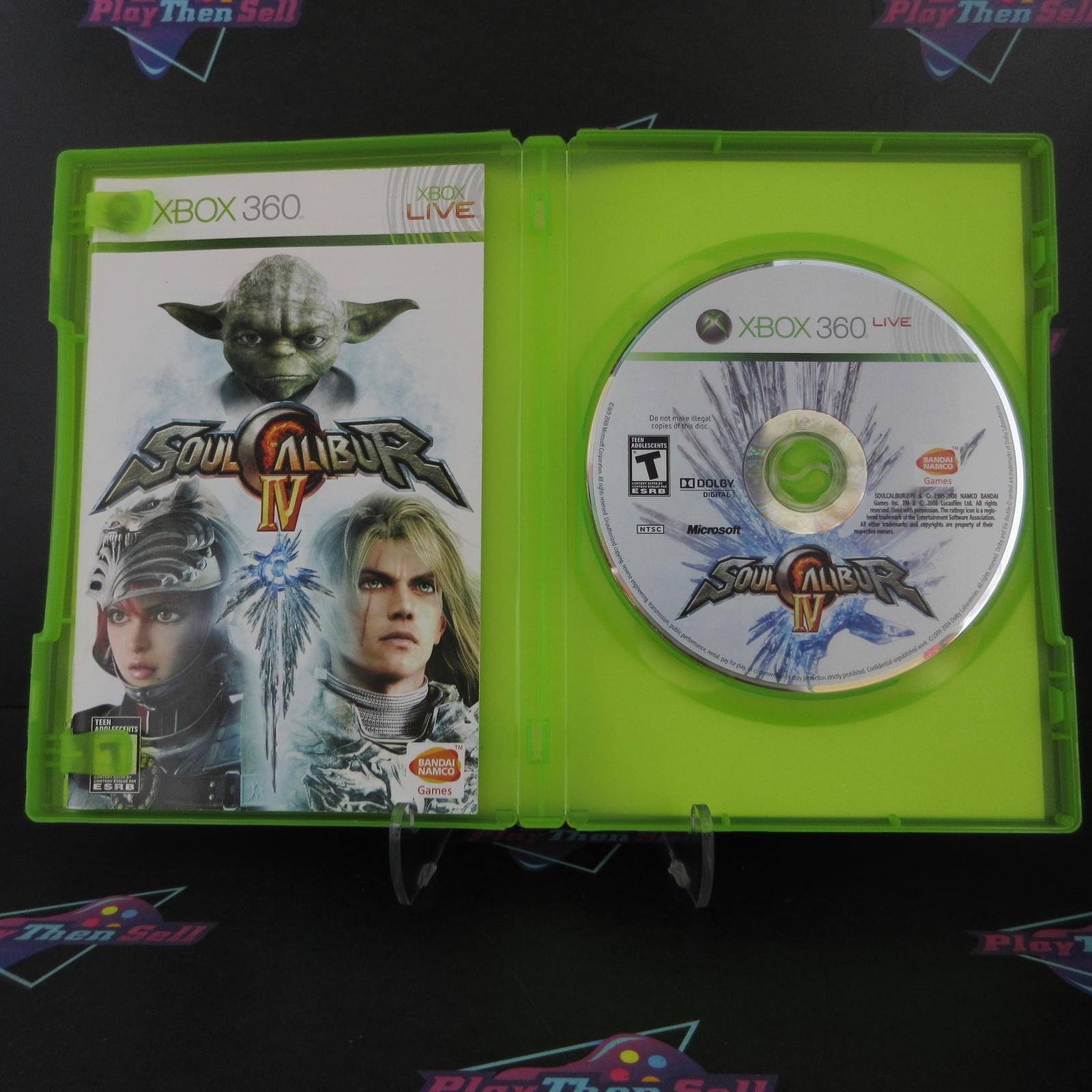 Refurbished Soul Calibur IV Xbox 360 Complete – Excellent Cond