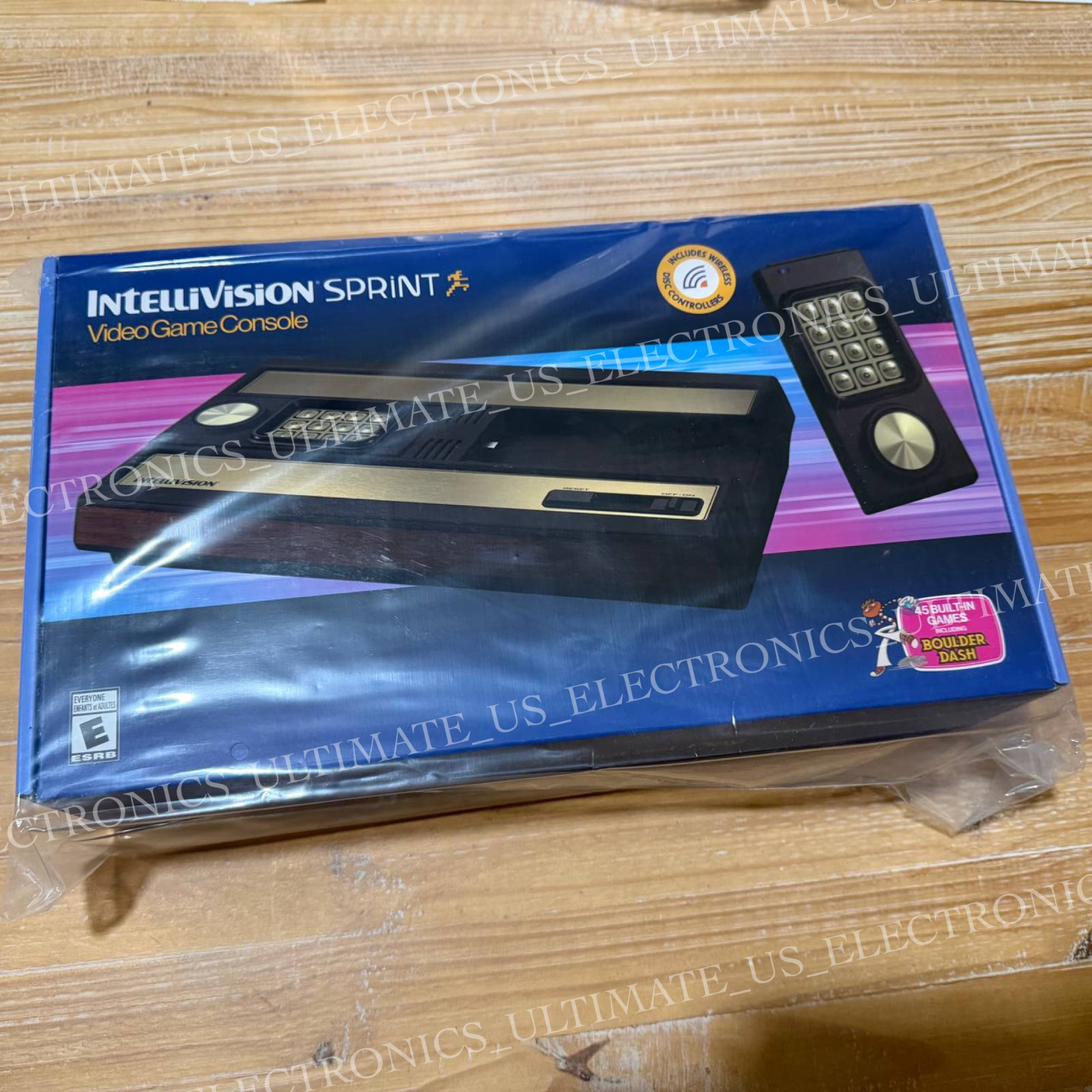 2025 New Intellivision Sprint HDMI Console 45 Built-in Classic Games New Sealed