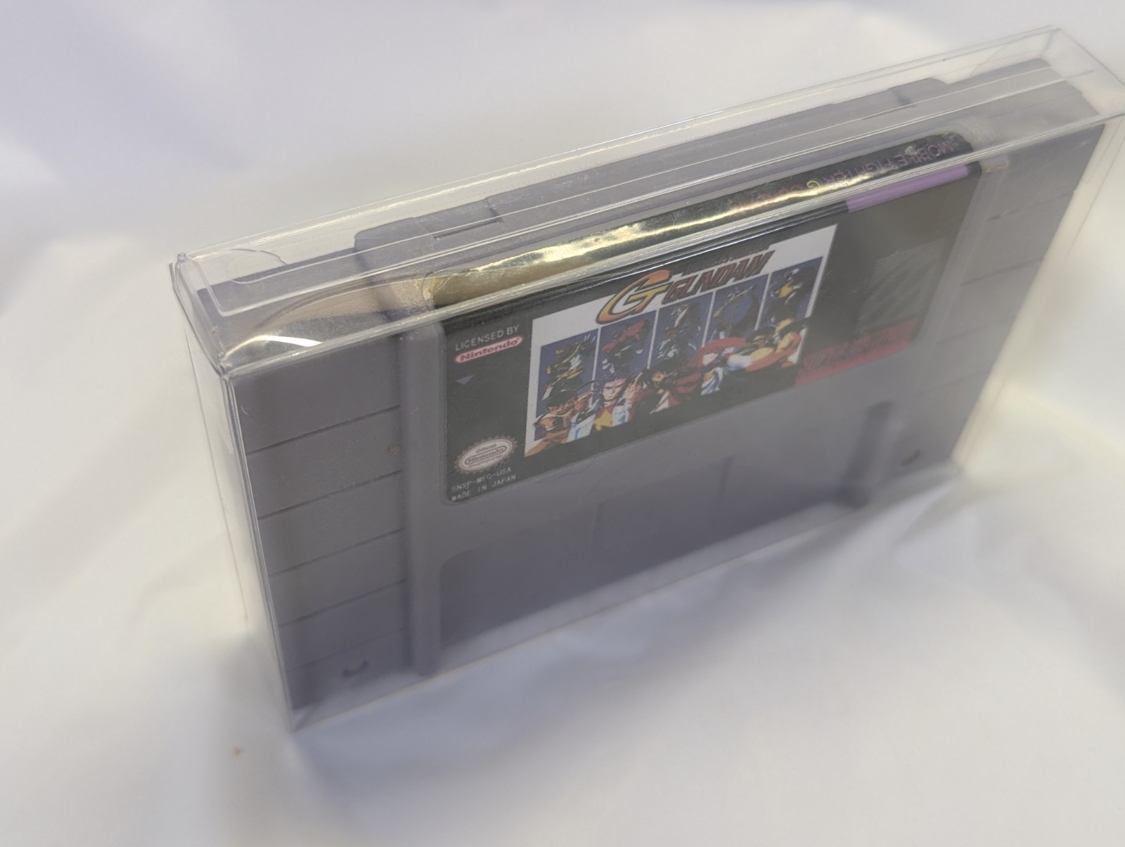 Mobile Fighter G Gundam SNES Game Cartridge