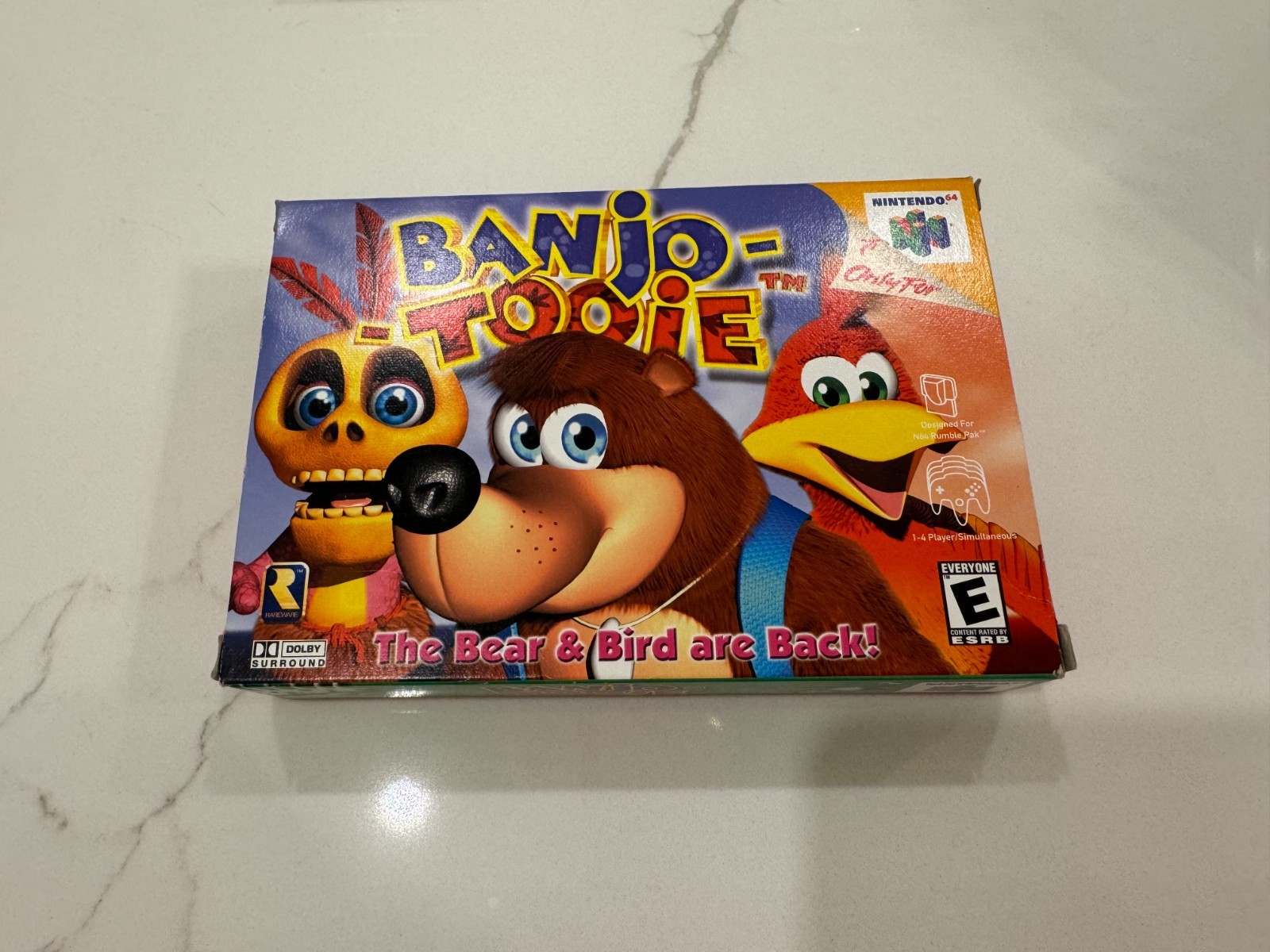 Banjo Tooie Complete in box – excellent condition with protective covers