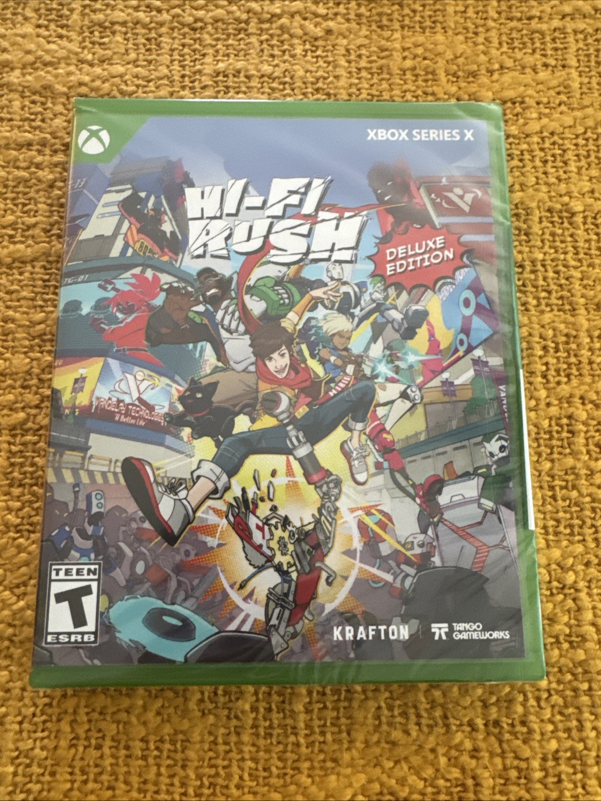 XBOX SERIES X HI-FI RUSH LIMITED RUN GAMES U.S. ESRB VERSION BRAND NEW IN HAND!