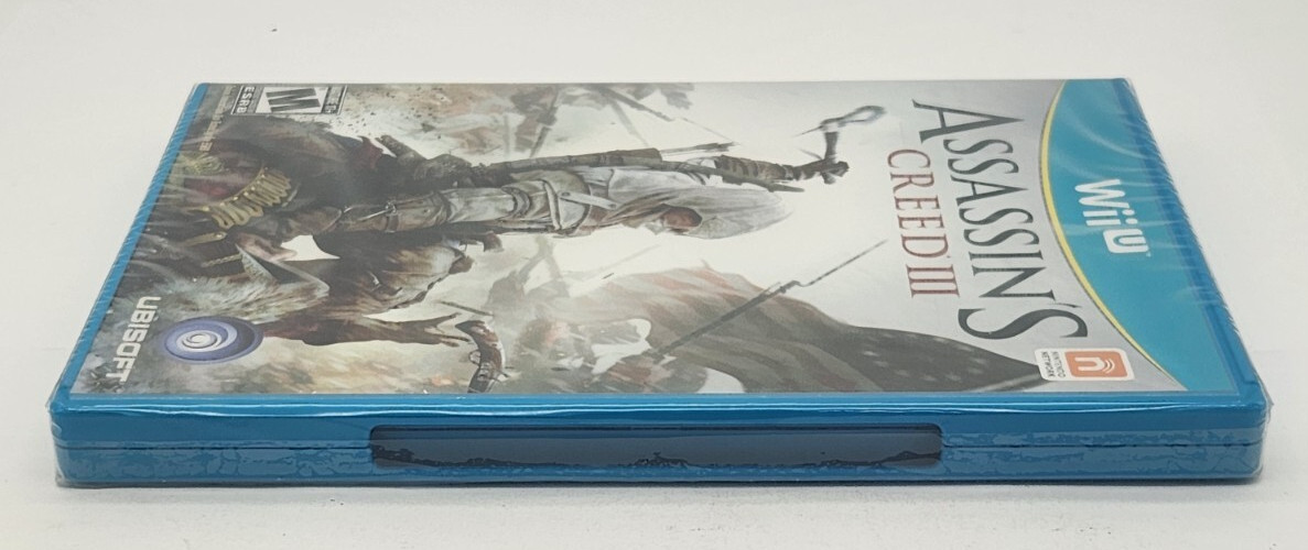 Assassin’s Creed III (Nintendo Wii U, 2012) Brand New Factory Sealed US Ver.