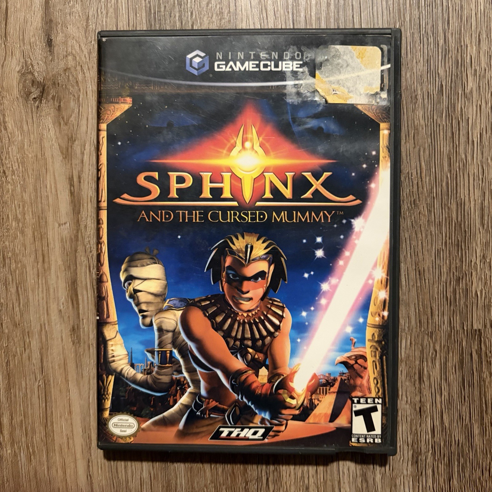 Sphinx and the Cursed Mummy (Nintendo GameCube, 2003) Complete With Manual