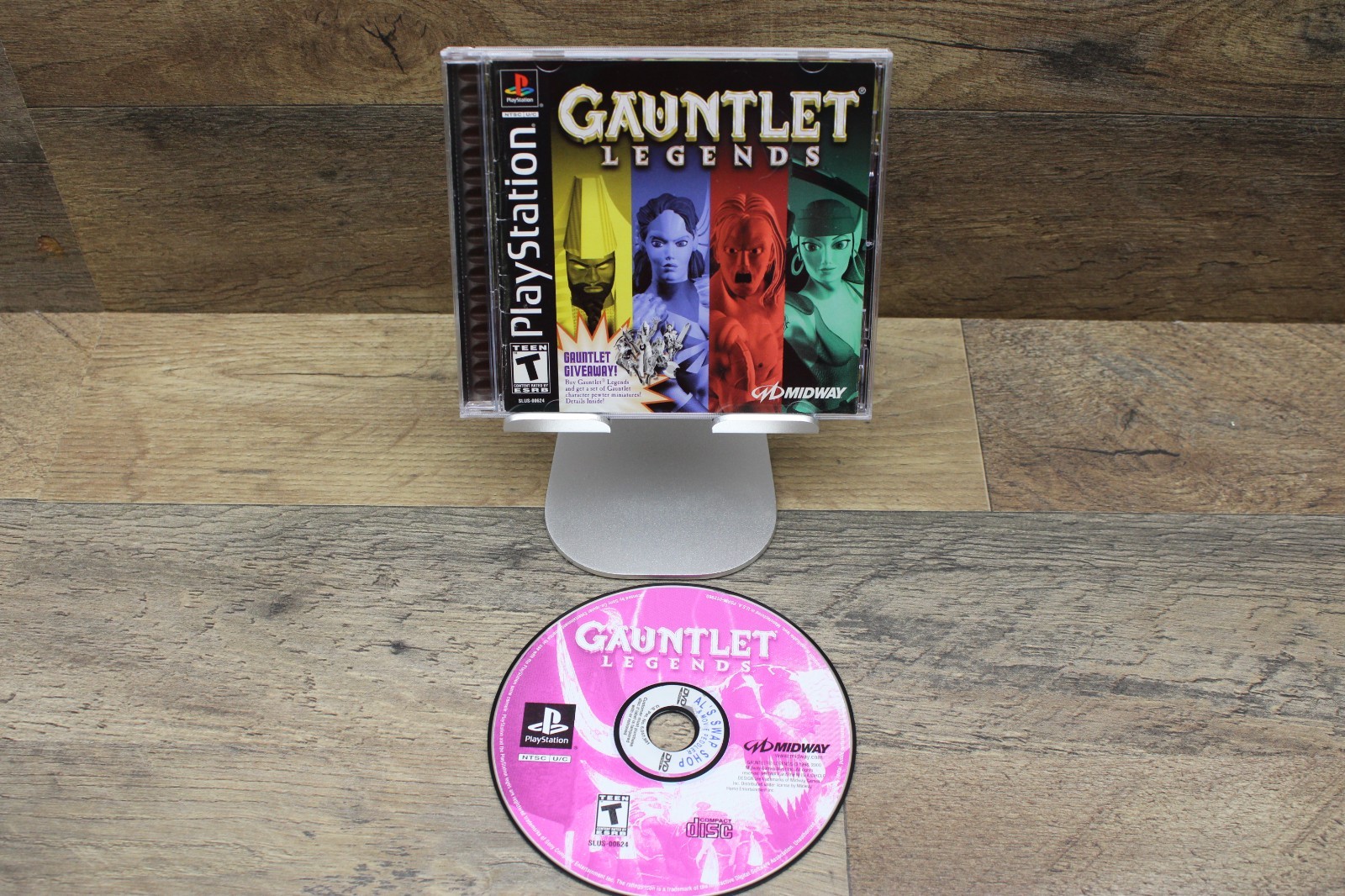 Gauntlet Legends (Playstation PS1 Black Label) Complete Very Good