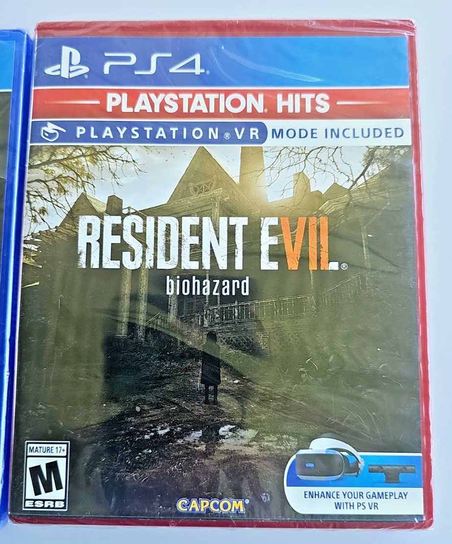 Resident Evil 2, 3, 7 Remake Bundle (PS4) SEALED Ships Fast