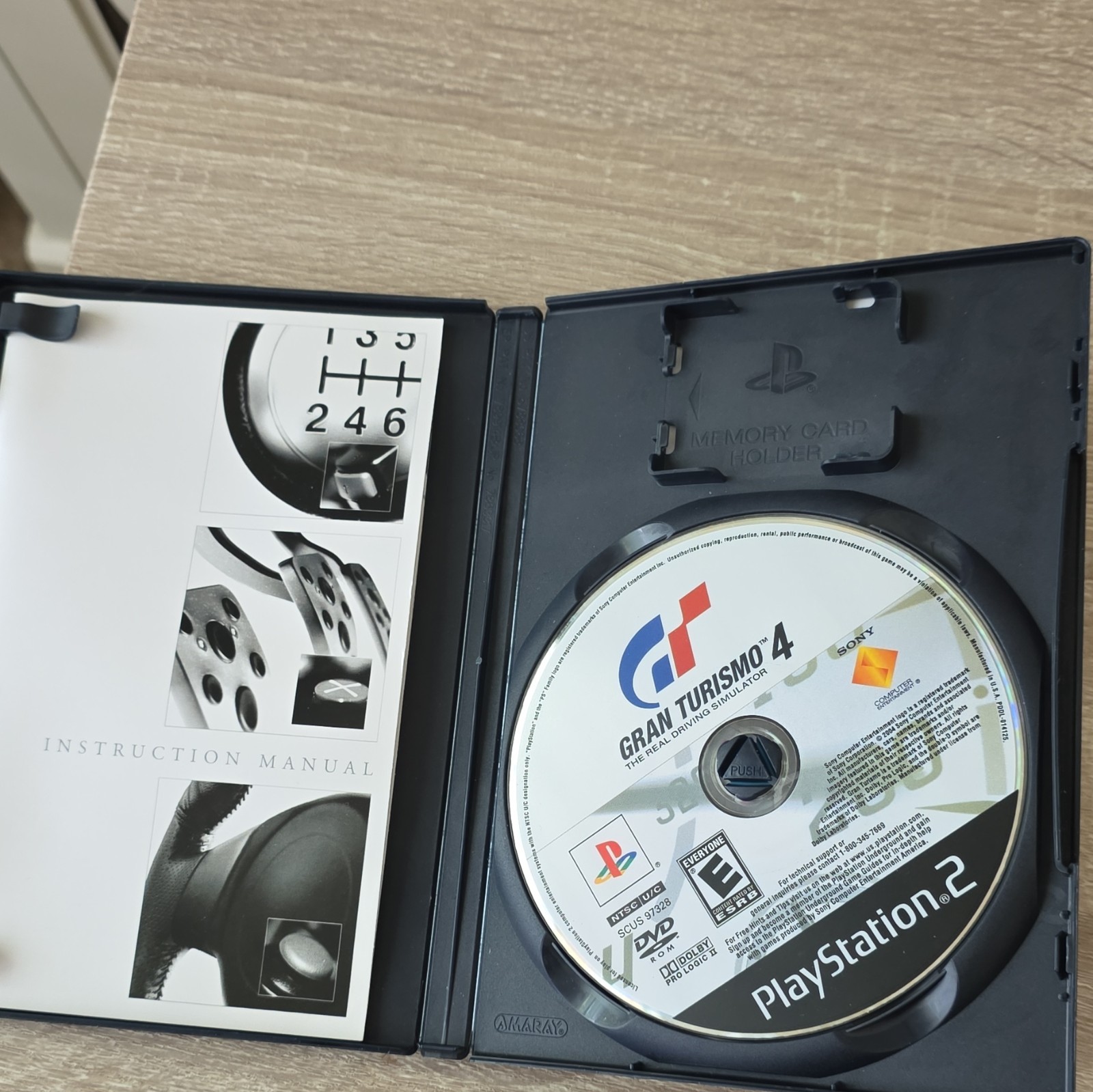 Gran Turismo 4 (Sony PlayStation 2, PS2, 2005, E-Everyone, Manual)