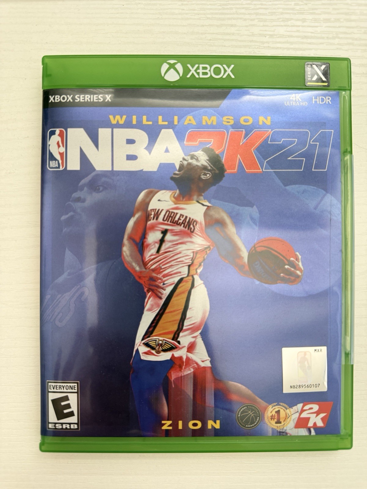 2K NBA 2K21 Xbox Series X Sports Basketball Multiplayer Online w/ Case Insert