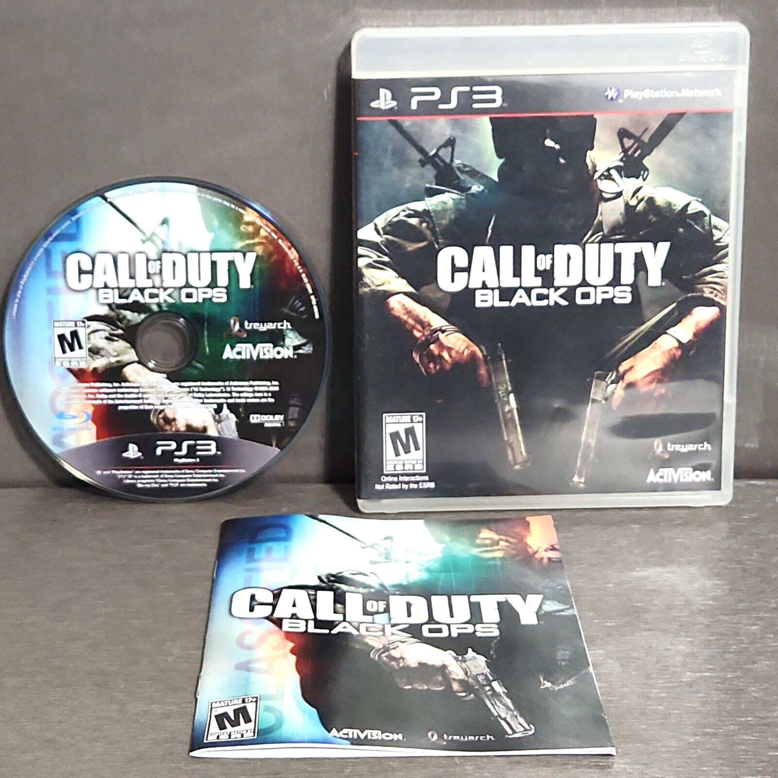 Call of Duty Black Ops PlayStation 3 PS3 Complete Refurbished Very Good